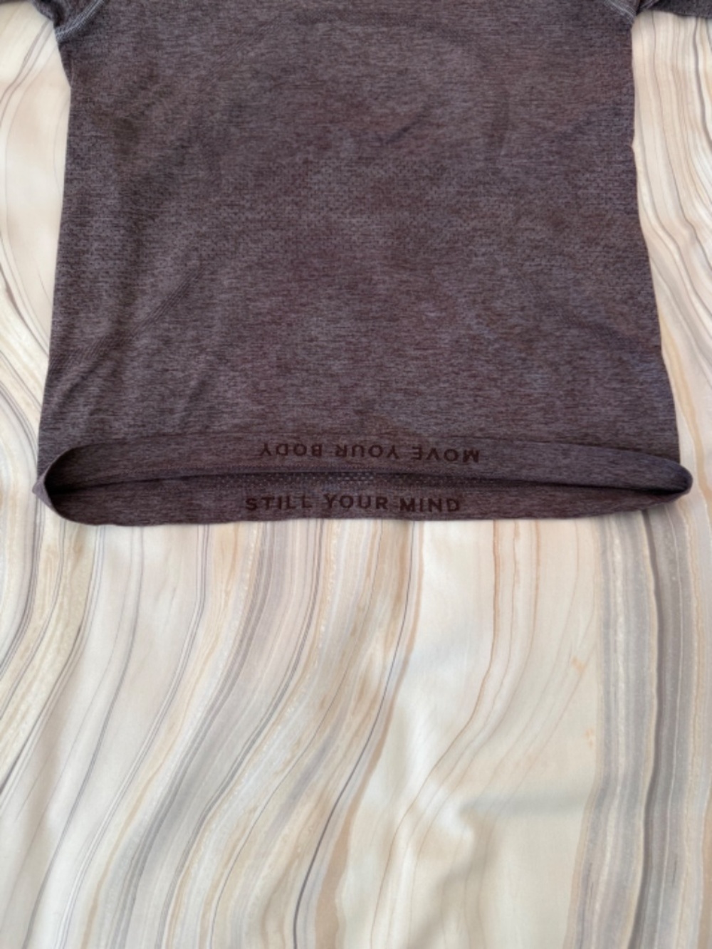 Lululemon Swiftly Tech Long-Sleeve Shirt 2.0 *Waist Length - Sequoia/Warm Ash 6 - Picture 7 of 12